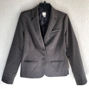 Lauren Conrad grey button up blazer